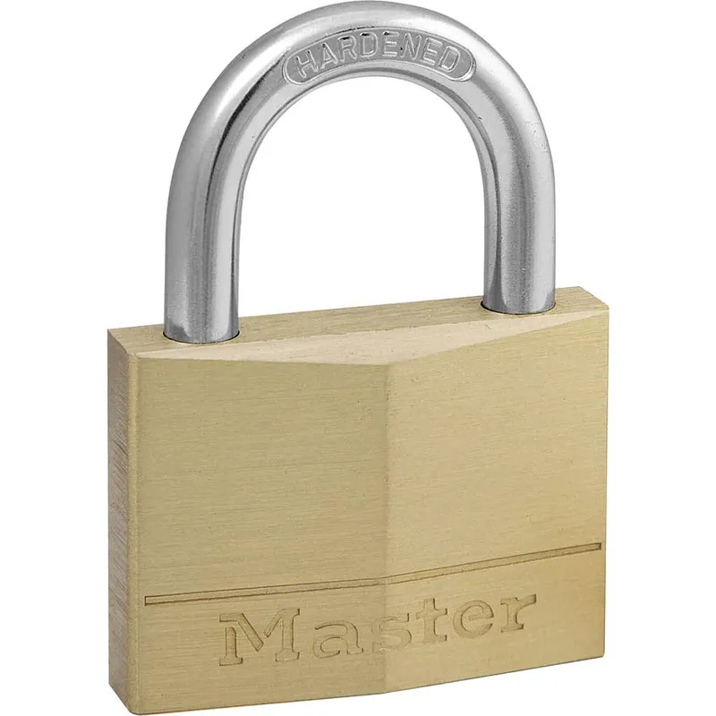 Masterlock Solid Brass Padlock 50mm Standard