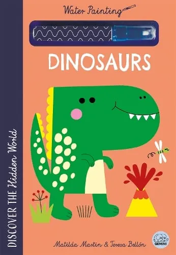 Matilda Martin Hidden World - Water Painting Dinosaurs
