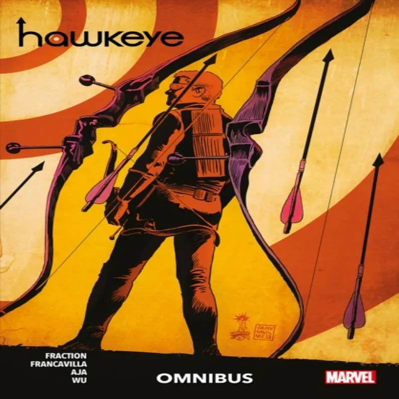 Matt Fraction Hawkeye Omnibus Vol. 2 Paperback Book Multicolor