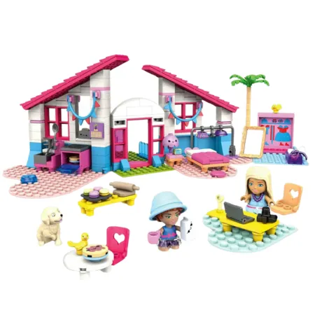 Mattel Mega Construx Barbie Malibu House - 303 pieces