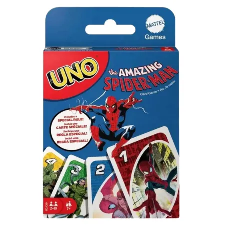 Mattel Uno The Amazing Spider-Man Play Cards