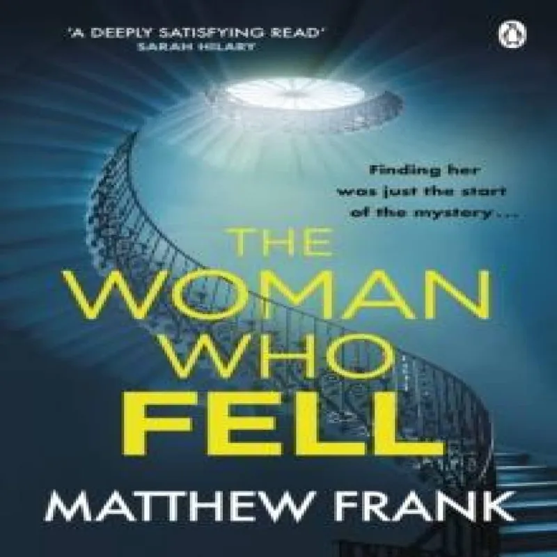 Matthew Frank The Woman Who Fell Paperback Book Multicolor