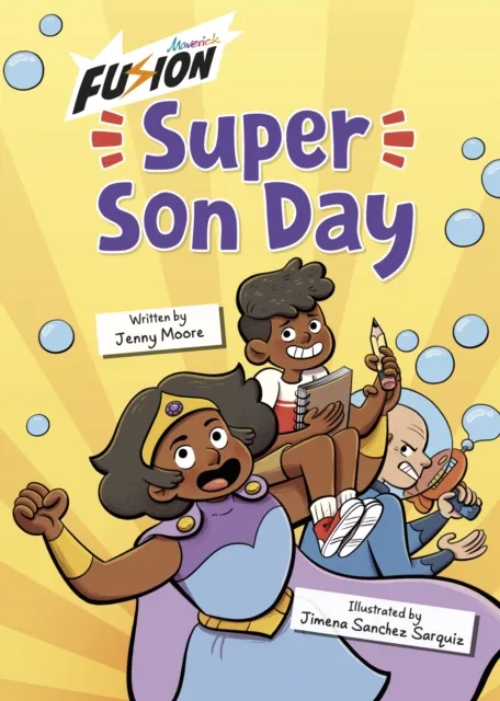 Jenny Moore Super Son Day Paperback Book Multicolor