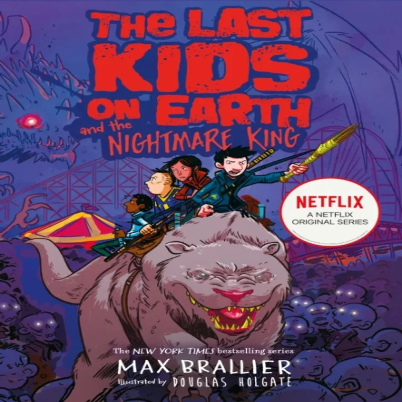 Max Brallier Last Kids ON_LAST Kids ON E PB Paperback Book in White White