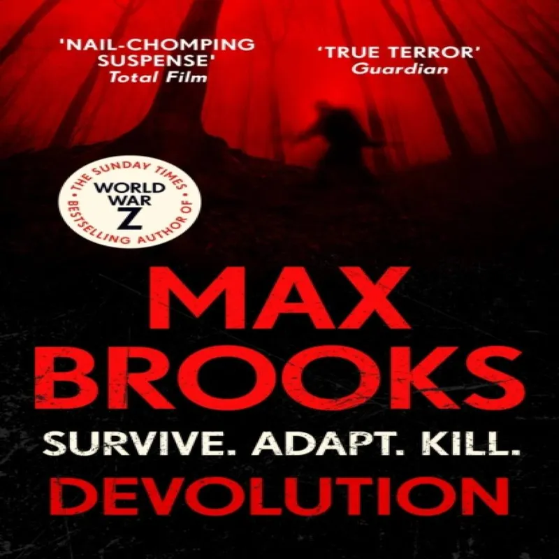 Max Brooks Devolution Paperback Book Multicolor