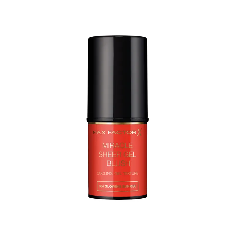 Max Factor Womens Miracle Sheer Gel Blush 8g - 004 Glowing Sunrise - Na - One Size