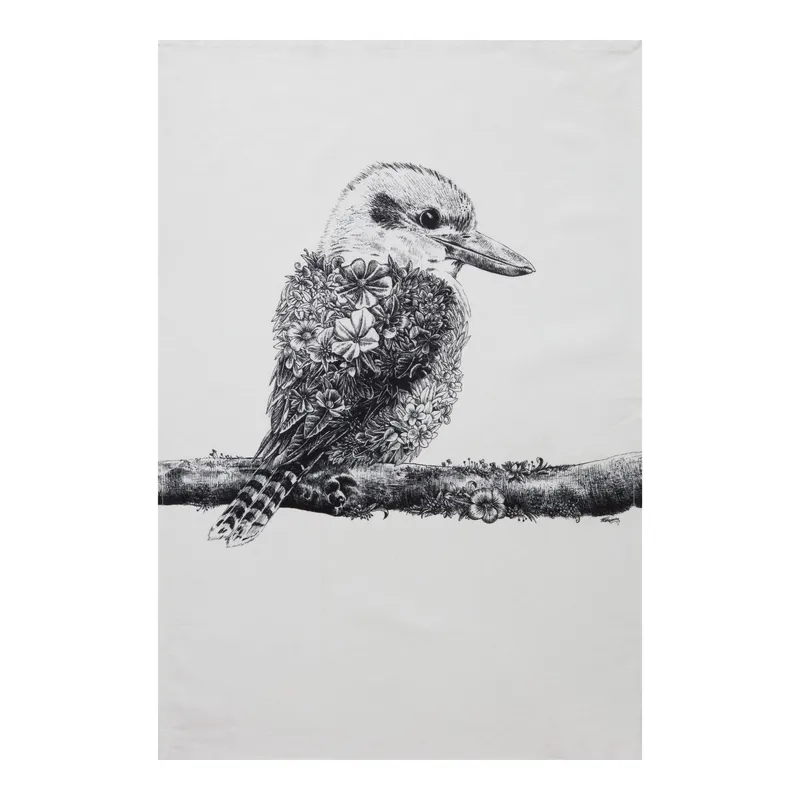 Maxwell & Williams Marini Ferlazzo Kookaburra Tea Towel Multicolor