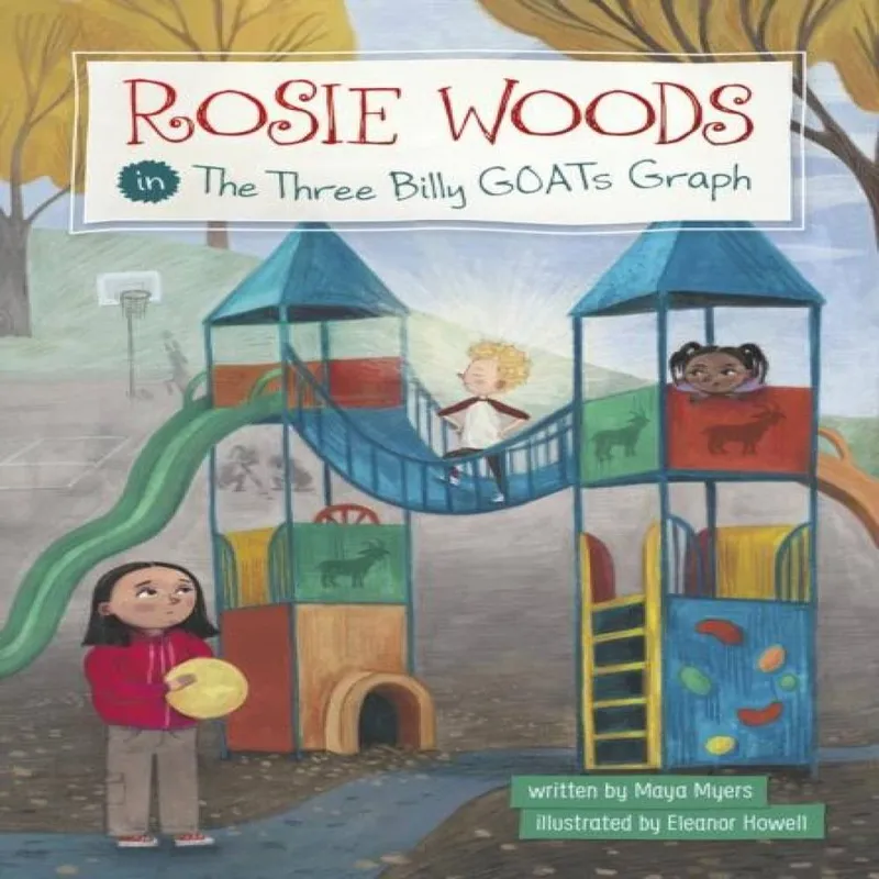 Maya Myers Rosie Woods in the Three Billy GOATs Graph Paperback Book Multicolor