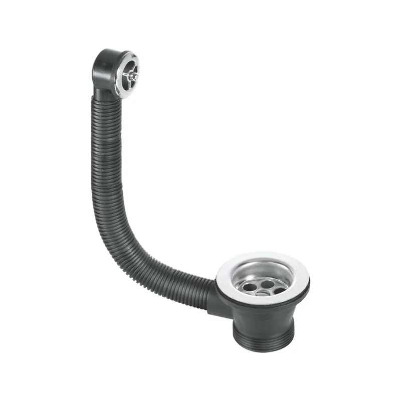 McAlpine 1.5" Combined Sink Waste & Overflow - 70mm Flange FSW2PC-70 in Silver Silver