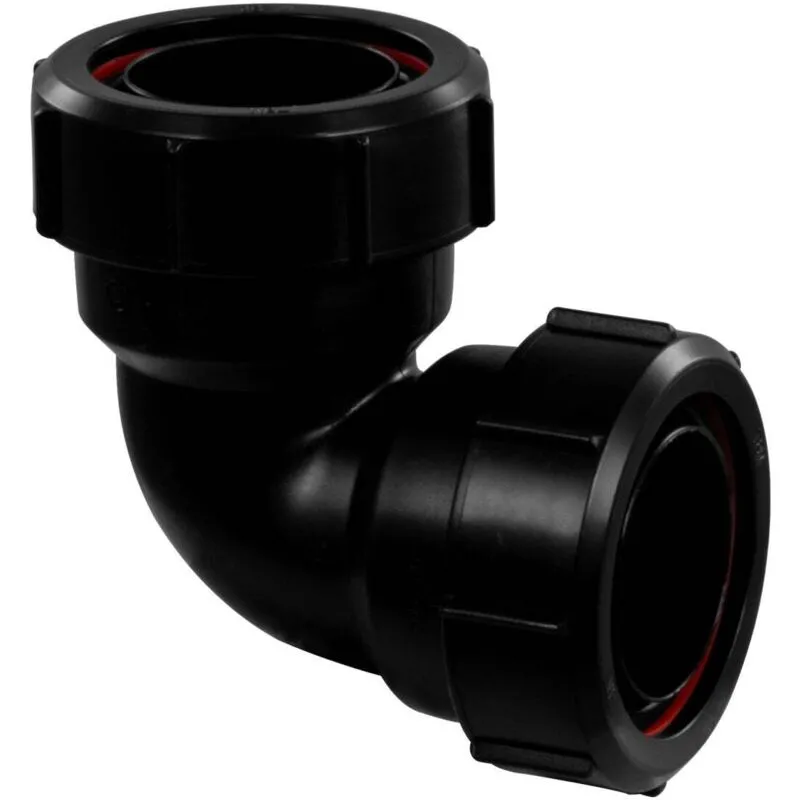 McAlpine Black Multifit 90 Degree Bend 1.50" MT4-BL