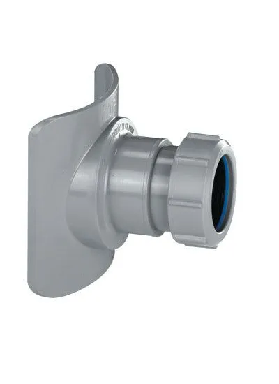 McAlpine BOSSCONN110T-GR Black Mechanical Soil Pipe Boss Connector Black
