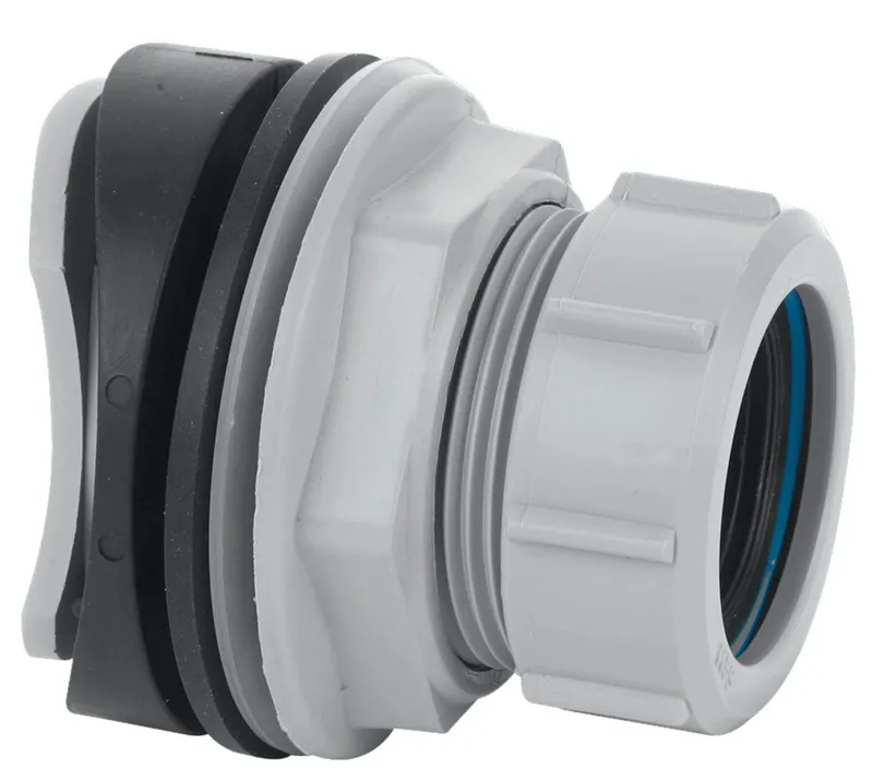 McAlpine Mechanical Soil Grey Boss Connector For Pipe 1.25" Bossconn-1.25GR Grey