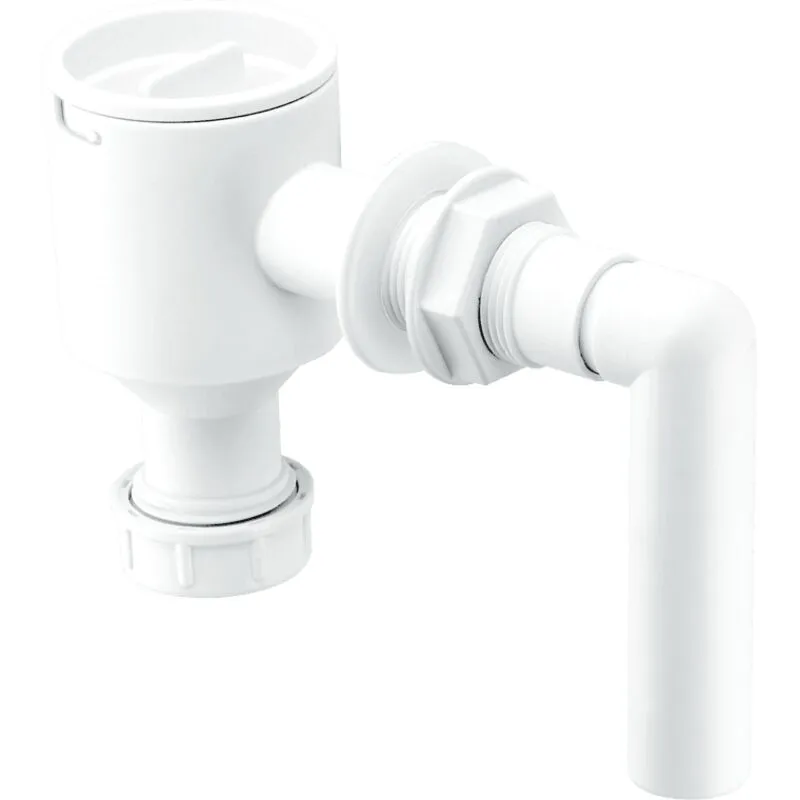 Mcalpine - R30 0.75' Complete Screened Tank Overflow Connector