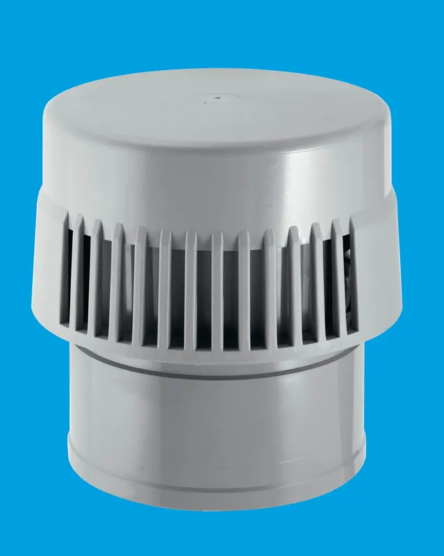 McAlpine VP100N Ventapipe 100 Air Admittance Valve with Solvent Weld Outlet in Grey Grey