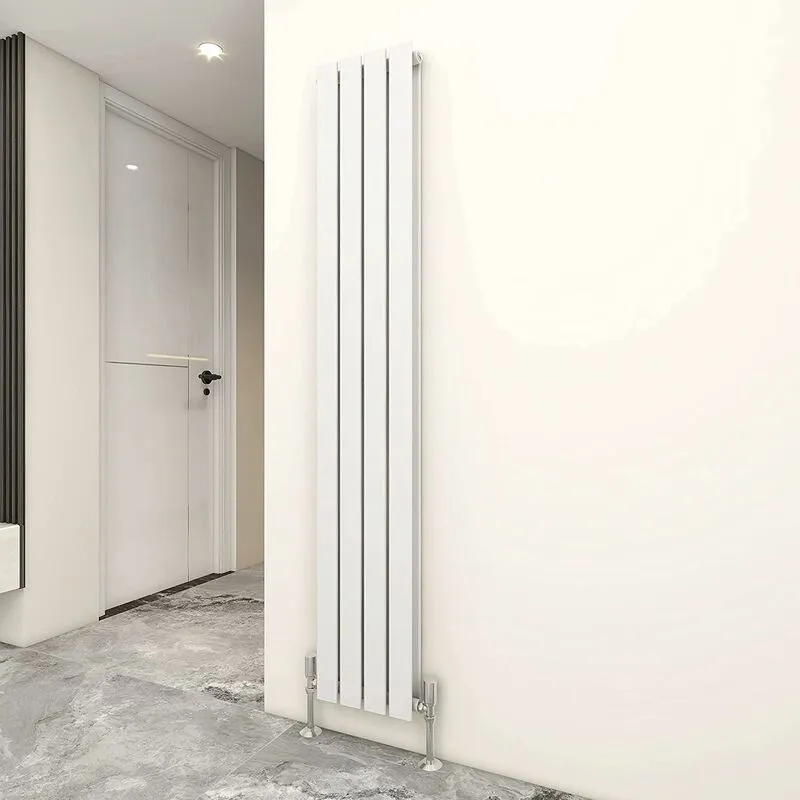 Mcc Direct Designer Flat Panel Double Radiator 1800x272 White White
