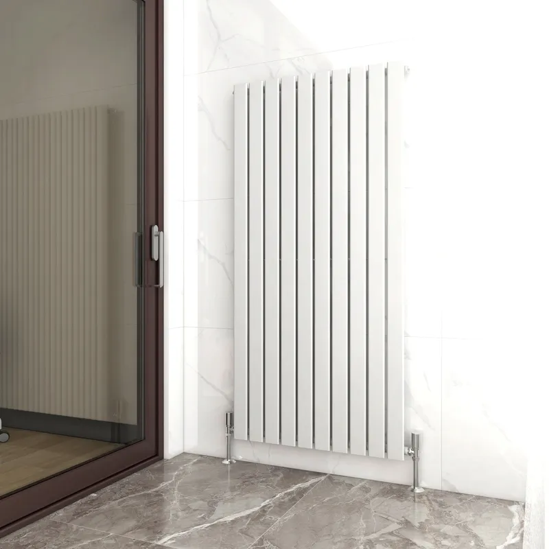 Mcc Direct Designer Flat Panel Single Radiator 1600x680 White White 1600x680