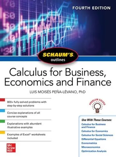 McGraw-Hill Education Schaum'S Outline Of Calculus For Business, Economics And Finance, Fourth Edition