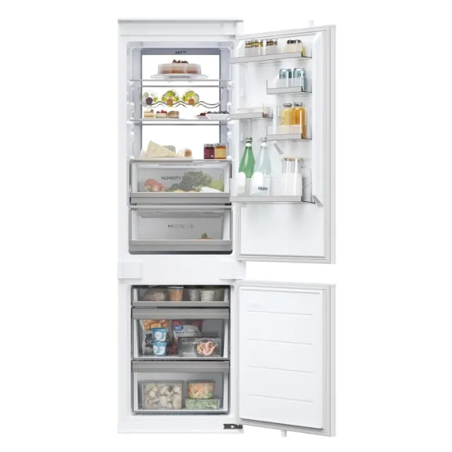 Haier HBW7518CTK 177cm Integrated 70/30 Frost Free Fridge Fridge Freezer