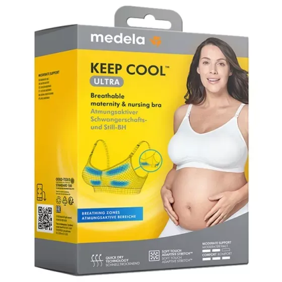 Medela Bra Keep Cool Ultra White M
