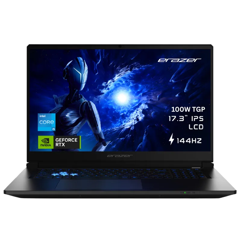 Medion Erazer Scout 17 E1 17.3" Gaming Laptop - Intel®Core 5, Rtx 5050, 1 TB SSD, Black