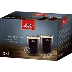 Melitta Espresso/Americano Glass Set 0.2 Litre Pack 2's