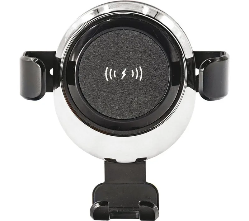 Menkind InGenious 2-in-1 Wireless Car Phone Charging Holder - Black