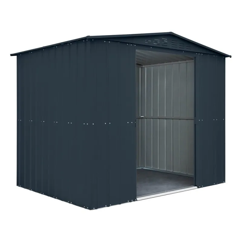 8 x 6 Feet Globel Apex - Steel/Metal - L175 x W234 x H198 cm - Grey
