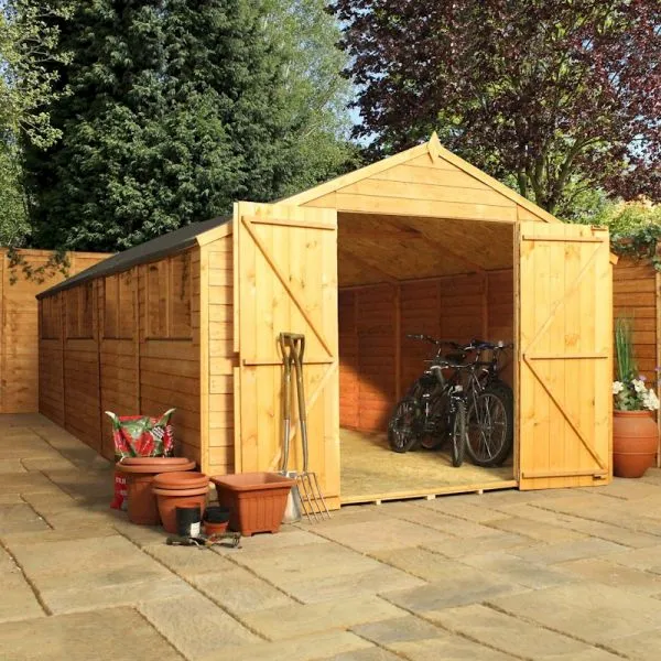 20 x 10 Mercia Overlap Workshop Shed
