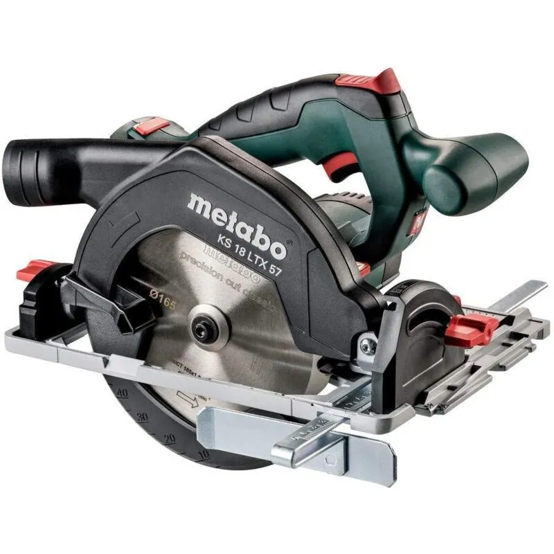Metabo 601857890 KS 18 Ltx 57 Circular Saw 165mm 18V Bare Unit MPTKS18LTX