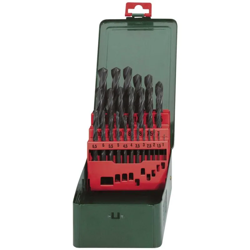 Metabo 627152000 Hss-R Drill Bit Set 25 Piece