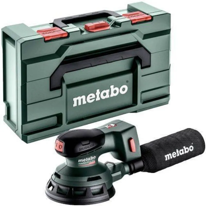 Metabo PowerMaxx Sxa 12-125 BL 12V Brushless Random Orbital Sander In metaBOX