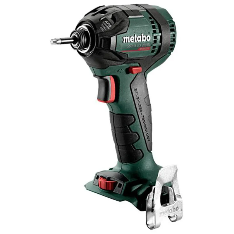 Metabo - SSD18LTX200 b/l body 18v Impact driver 1/4' hex drive