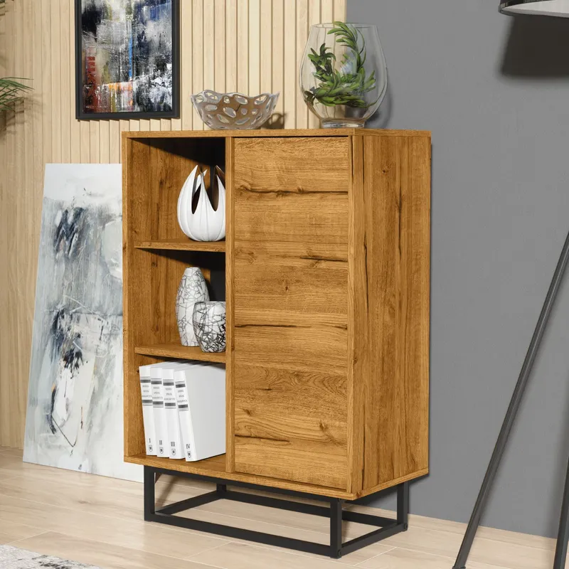 Olivia Furniture Elysian Sideboard 100cm - Dark Oak