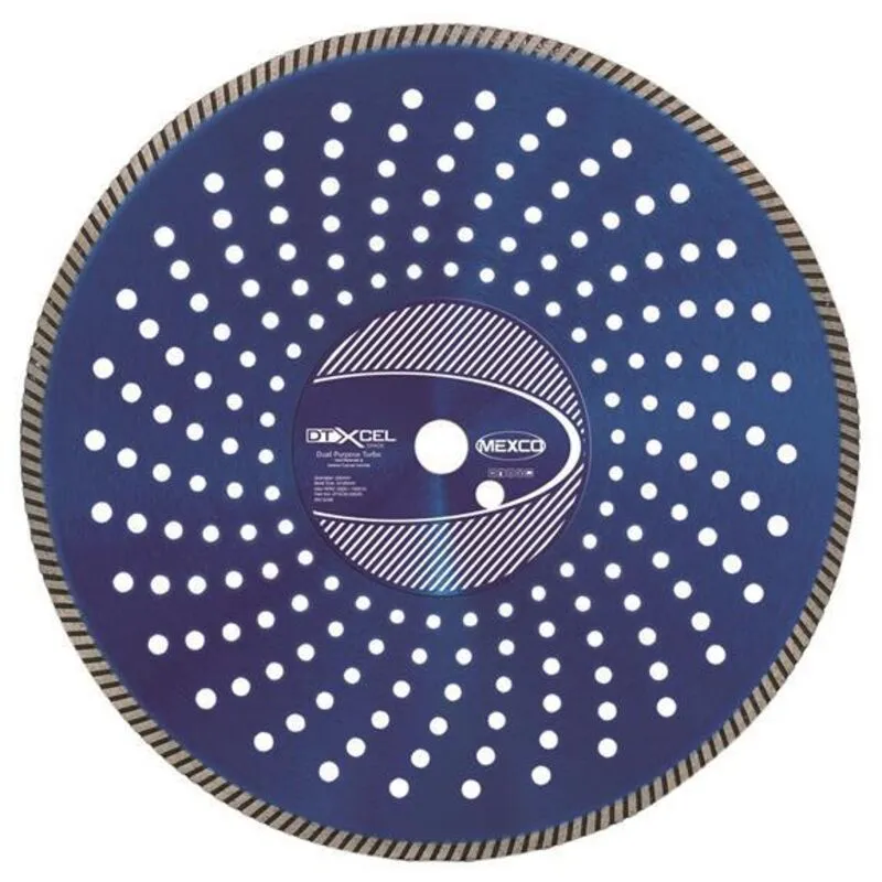 Mexco DTXCEL35020 Xcel Grade Dual Purpose Turbo Diamond Blade 350 ...