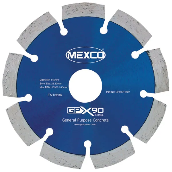 Mexco GPX9040020 GPX90 Concrete Diamond Blade 400 x 20mm