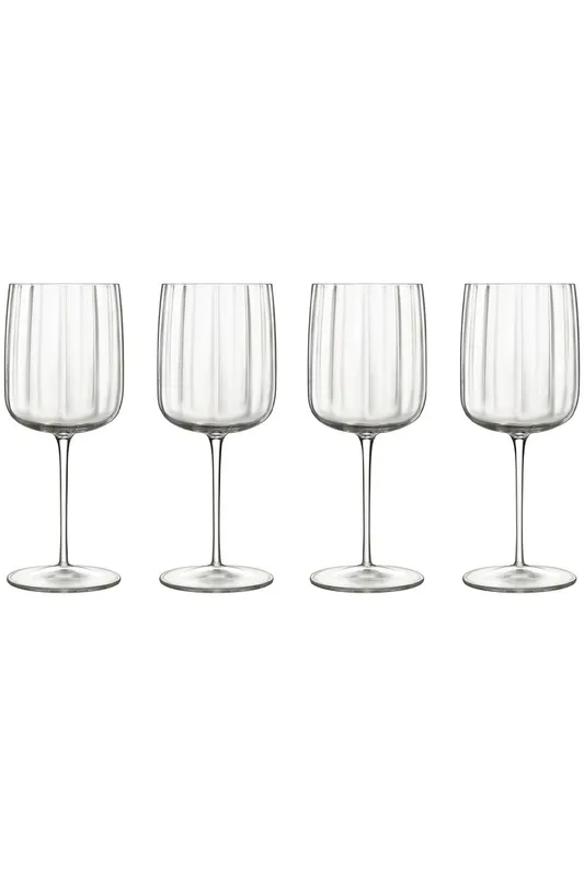 Meyer Unisex Set of 4 Jazz Spritz Glasses 550ml in Clear Clear One Size female