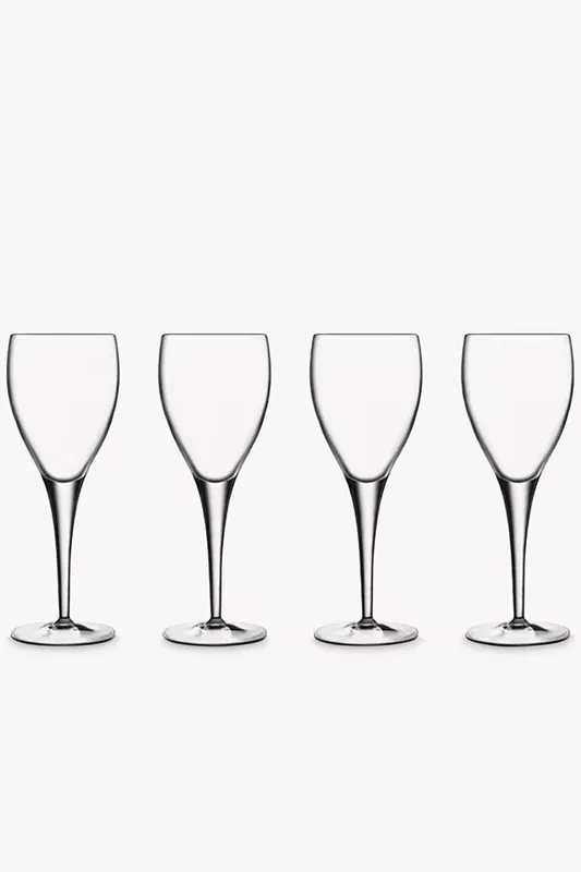 Meyer Set of 4 Michelangelo Wine Glass Glasses 340ml - Clear Clear