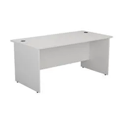 Mezzo Panel 1800 Rectangular Panel Workstation - White - PAN1880RECWH