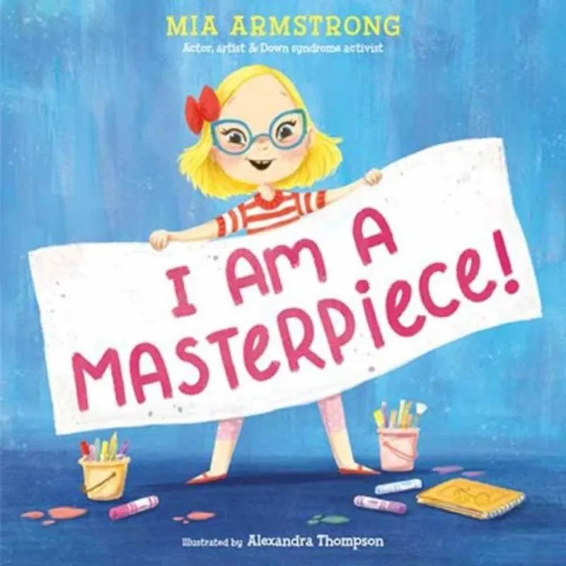 Mia Armstrong I Am a Masterpiece Hardback Book Multicolor