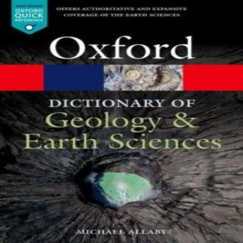 Michael Allaby Dictionary of Geology & Earth Sciences Paperback Book Multicolor