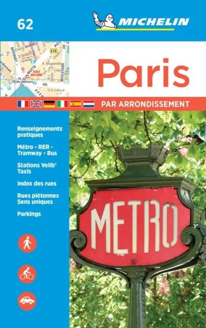 Michelin Editions des Voyages Paris Par Arrondissement - Michelin City Plan 062 : City Plans