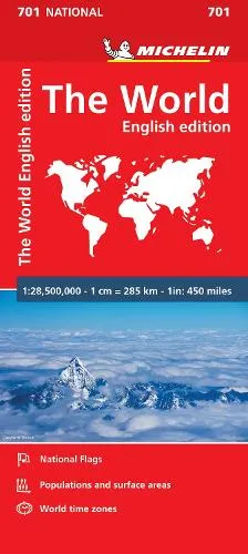 The World - Michelin National Map 701