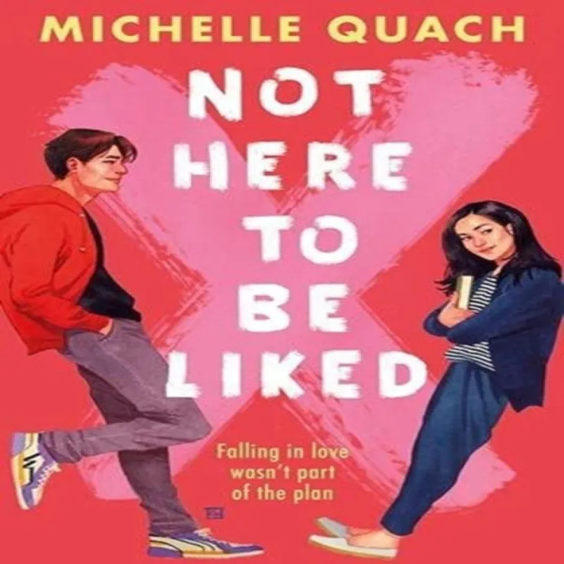 Michelle Quach Not Here To Be Liked Paperback Book Multicolor