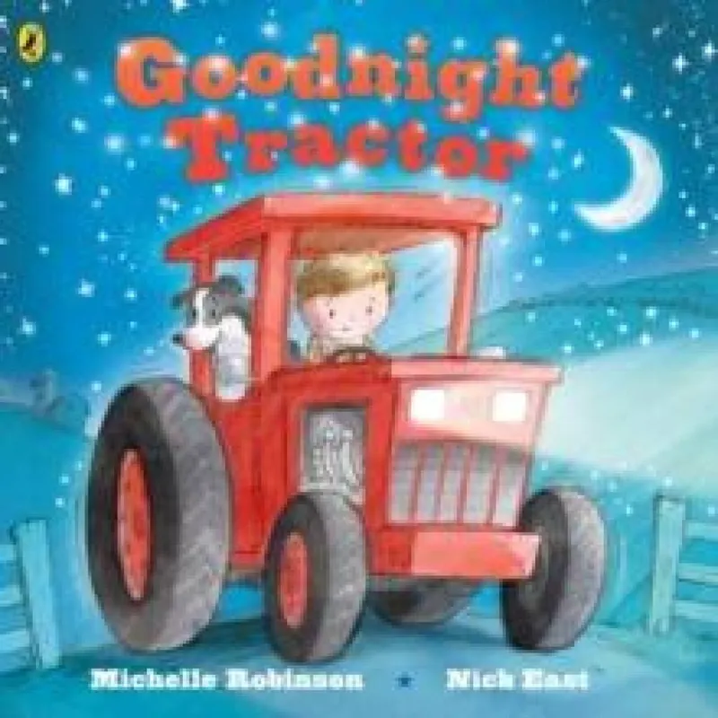 Michelle Robinson Goodnight Tractor Board book Book Multicolor