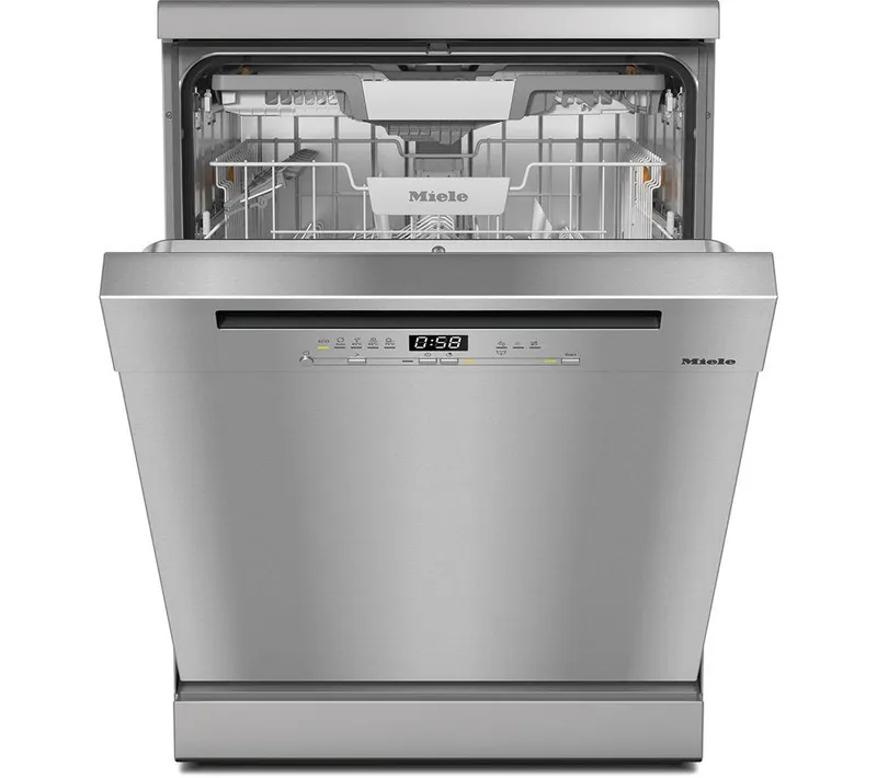 Miele Active Plus G5811 SC Full-size Dishwasher - Clean Steel, Silver/Grey