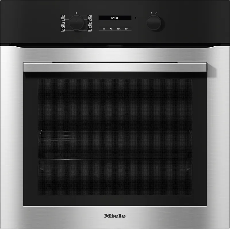 Miele ContourLine H2761BP Clean Steel Built-In Pyrolytic Single Oven