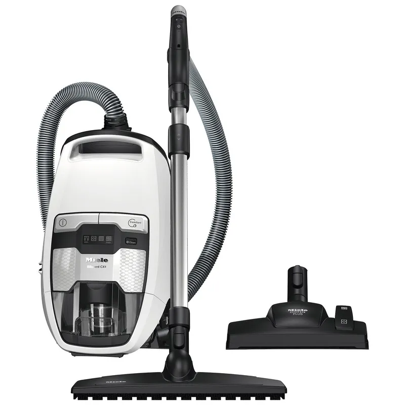 Miele CX1COMFORT CX1 Blizzard Comfort Bagless Cylinder Vacuum White