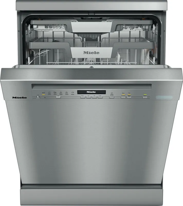 Miele G7040 SC CS Wifi Connected Full Size Dishwasher - Clean Steel - A Rated, Stainless Steel