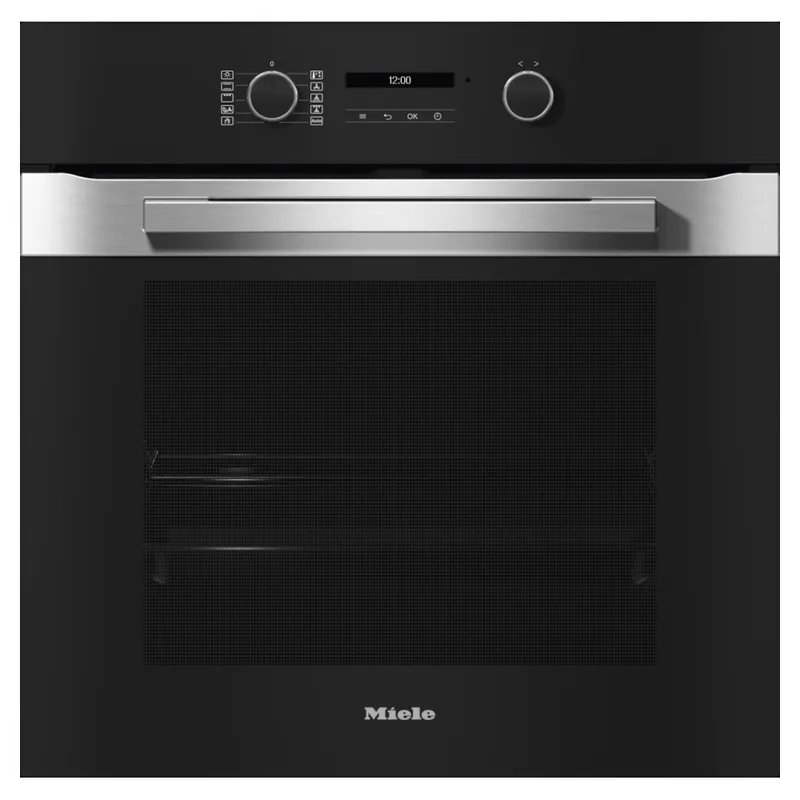 Miele H2861BP PureLine Pyrolytic Built In Single Oven - Stainless Steel