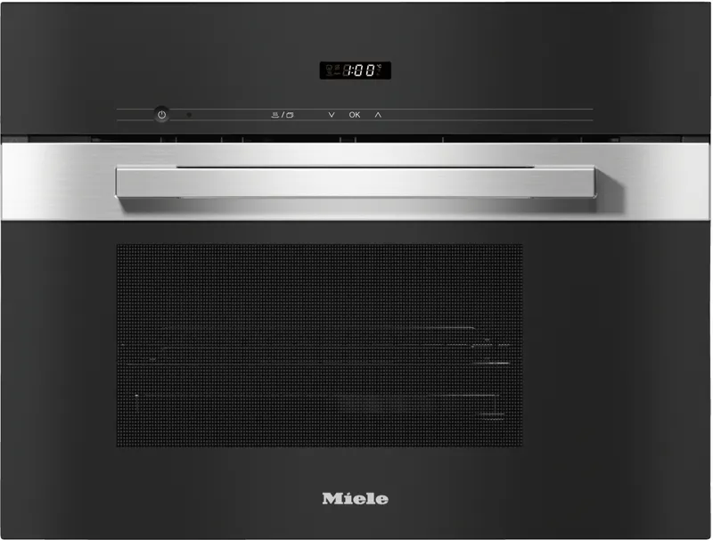 Miele Pureline DG2840 Clst Clean Steel Built-In Compact Steam Oven